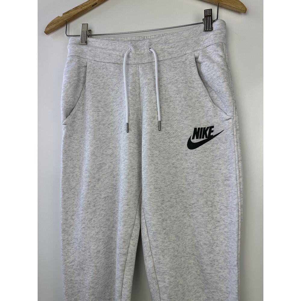 Nike 2-Piece Set Rally Funnel Neck Hoodie & Sweatpants Gray Women's Size XS - Picture 8 of 16
